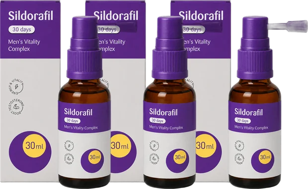 Sildorafil tre flaconi, scorta 90 giorni